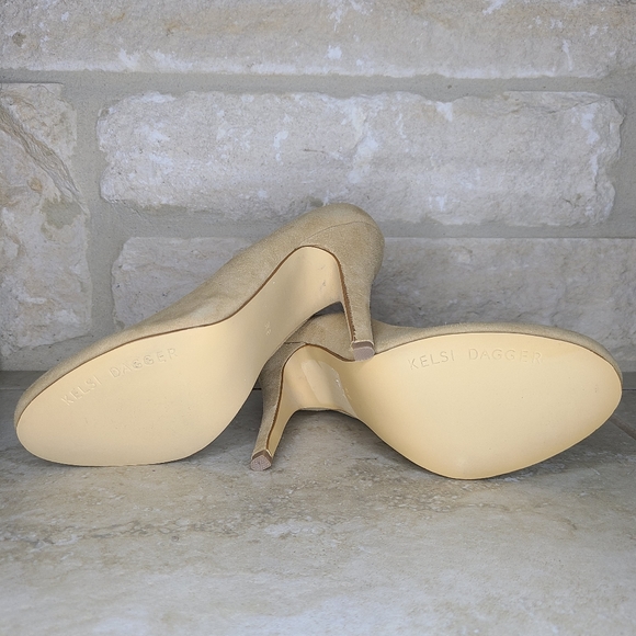 Kelsi Dagger Lillian Suede Heel, Size 6.5M - Picture 8 of 9